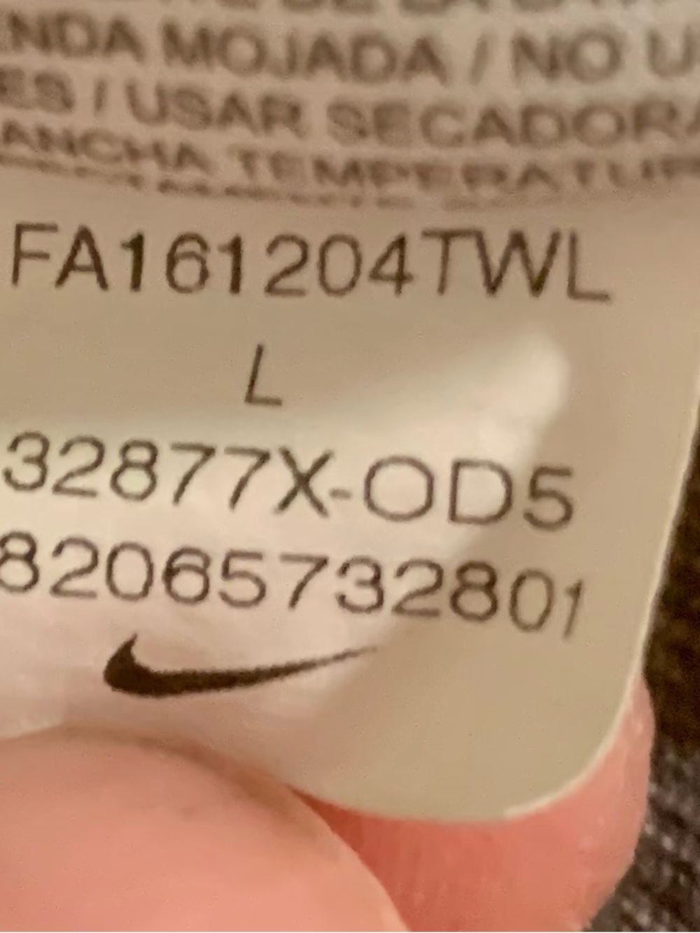 Nike Gray Crewneck Sweatshirt with Green Accents - Picture 13 of 13